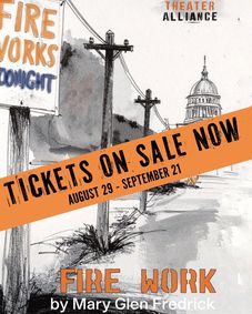 fire work show poster