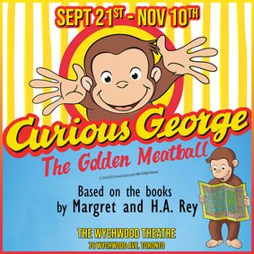 Curious George and the Golden Meatball show poster