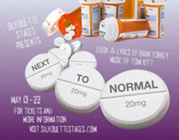 NEXT TO NORMAL show poster