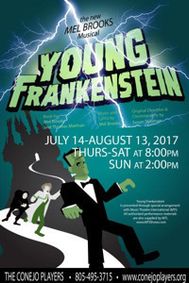 Young Frankenstein show poster