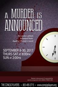 A Murder is Announced show poster