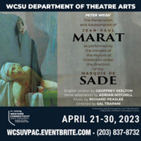 Marat/Sade show poster