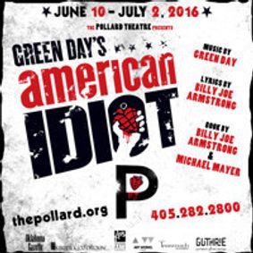 Green Day's American Idiot show poster