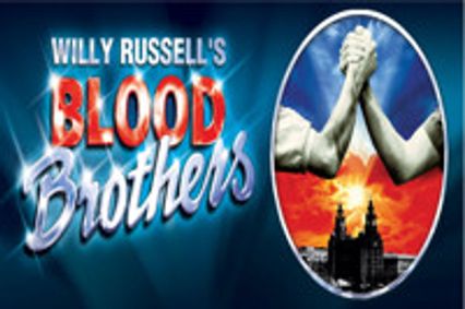 BLOOD BROTHERS show poster