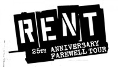 RENT show poster