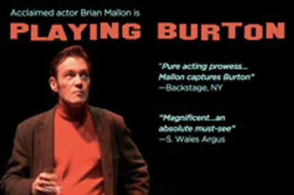 PLAYING BURTON show poster