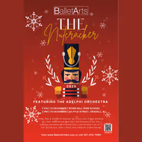 Ballet Arts and Adelphi Orchestra Present  Logo