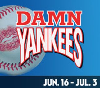 DAMN YANKEES show poster