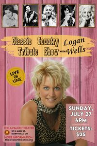 Classic Country Tribute Show with Logan Wells