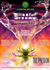 EARTHSTAR presents BLISSFUL DREAMS show poster