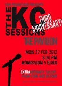 KC SESSIONS 3rd BIRTHDAY! show poster