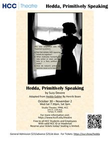 Hedda, Primitively Speaking show poster