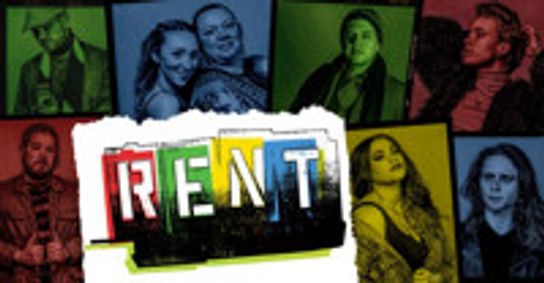 RENT show poster