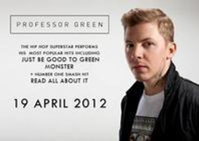 Professor Green show poster