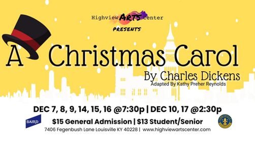 A Christmas Carol show poster