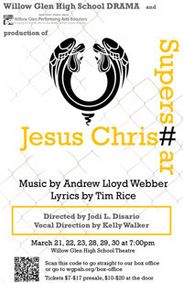 Jesus Christ Superstar show poster