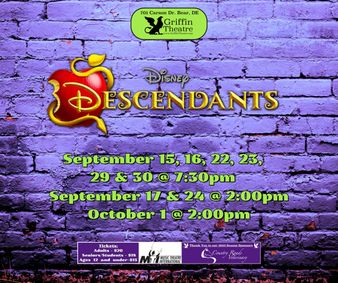 Disney's Descendant the Musical show poster
