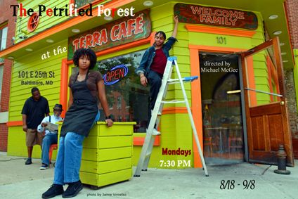 The Petrified Forest show poster