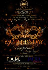 Mother's Day Masquerade at Acoustic Night show poster