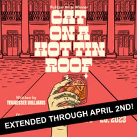 Cat on a Hot Tin Roof show poster