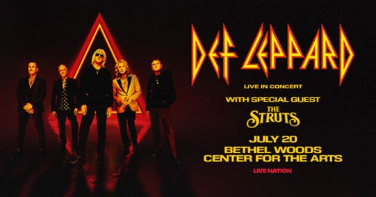Def Leppard show poster