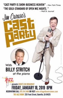 Jim Caruso’s Cast Party with Billy Stritch at the piano!