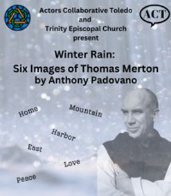 Winter Rain: Six Images of Thomas Merton show poster