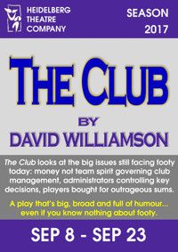 The Club show poster