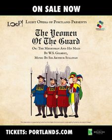 Yeomen of the Guard show poster