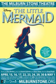 Disney's The Little Mermaid show poster
