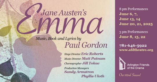 Jane Austen's Emma show poster