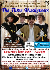 The Three Musketeers - touring theatre - Stokenham/ Kingsbridge