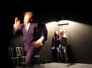 IMPRO THEATRE presents LA Noir Unscripted show poster