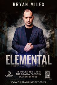 Bryan Miles - Elemental show poster