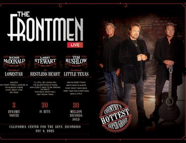 The Frontmen show poster