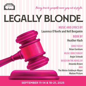 Legally Blonde show poster