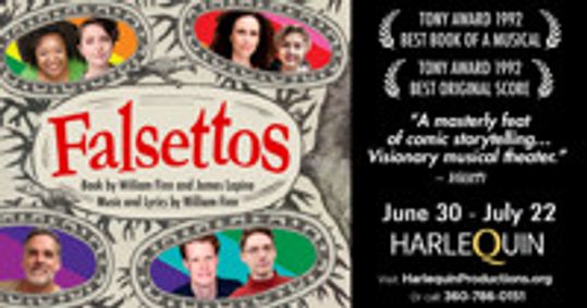 Falsettos show poster