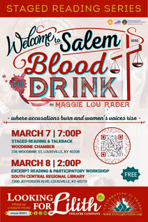 STAGED READING SERIES: Blood To Drink by Maggie Lou Rader
