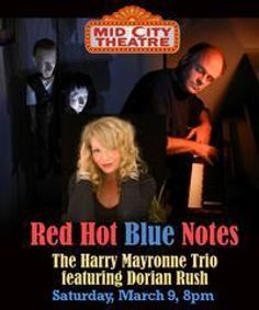 Red Hot Blue Notes show poster