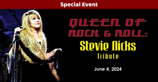 Queen of Rock & Roll: Stevie Nicks Tribute show poster