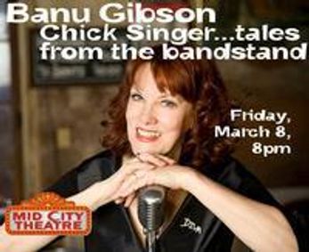 Banu Gibson, Chick Singer show poster