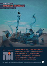 TIMELESS Festival show poster