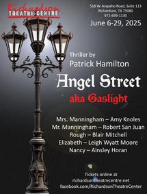ANGEL STREET aka GASLIGHT show poster