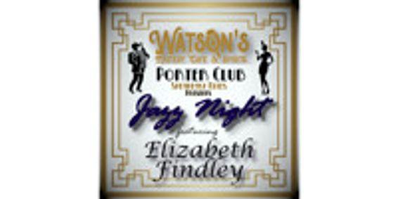 Speakeasy Night featuring Elizabeth Findley show poster