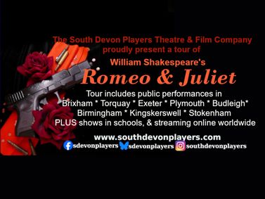 William Shakespeare's Romeo & Juliet (Stokenham near Kingsbridge) show poster