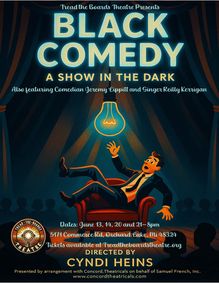 Black Comedy show poster