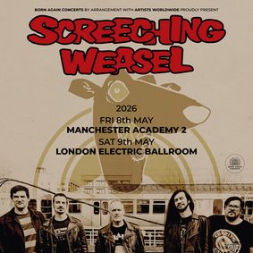SCREECHING WEASEL at Academy 2 - Manchester show poster