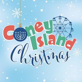 Coney Island Christmas show poster