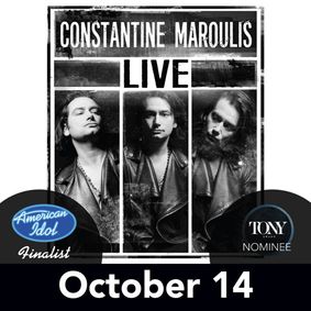 Constantine Maroulis show poster