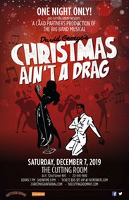 CHRISTMAS AIN'T A DRAG show poster